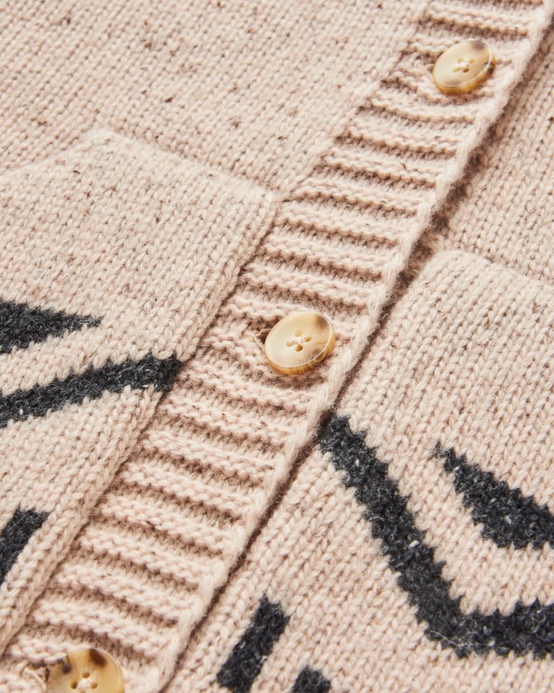 Snoozle Recycled Knitted Hooded Cardigan