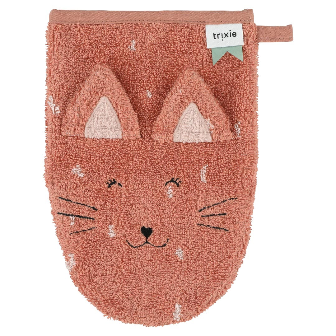 Washcloths 2-pack - Mrs. Cat & Mrs. Rabbit