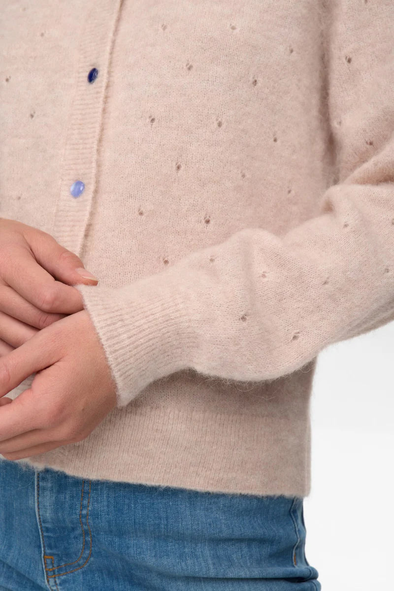 Nurietto Pointelle Cardigan