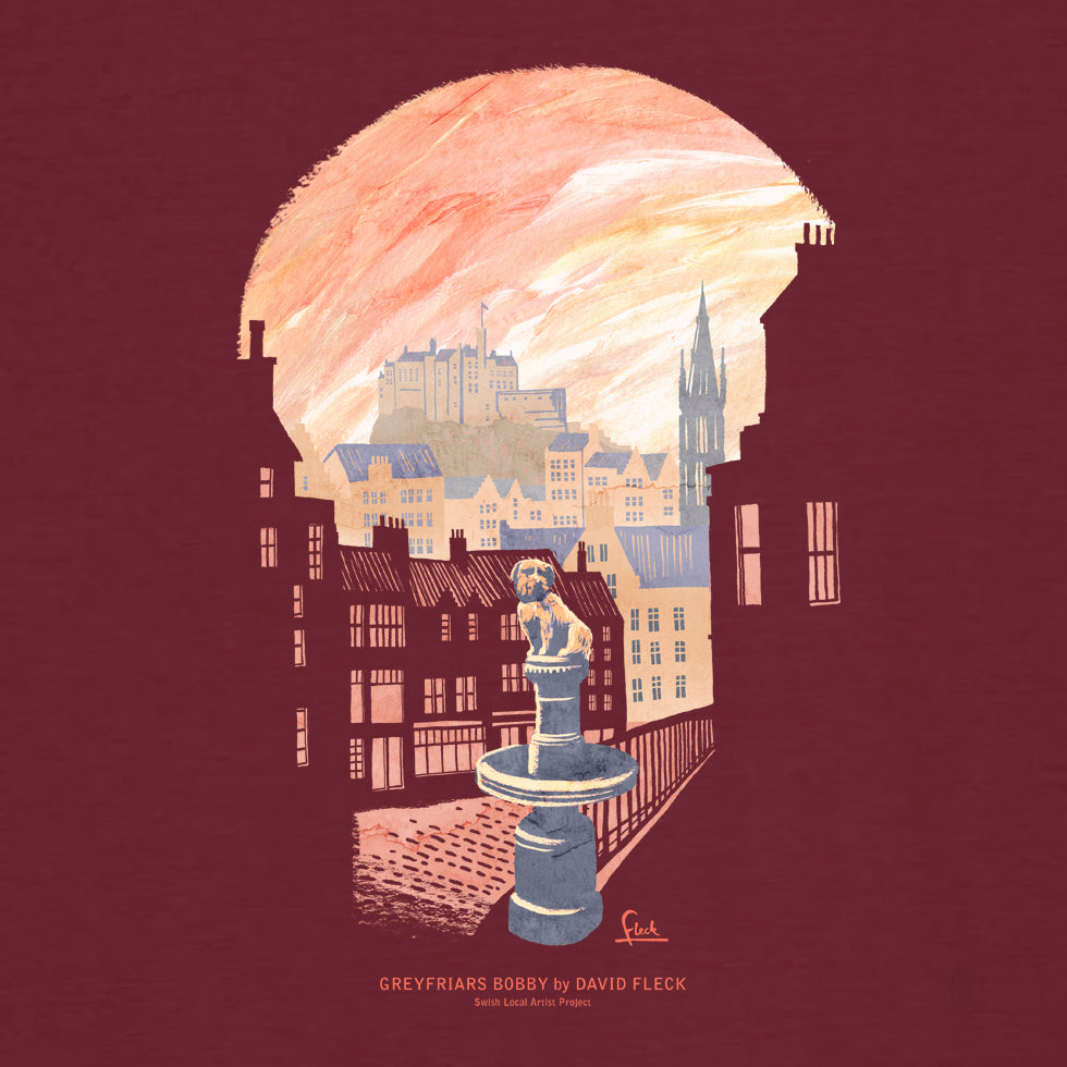 Unisex Organic Greyfriars Bobby T-Shirt