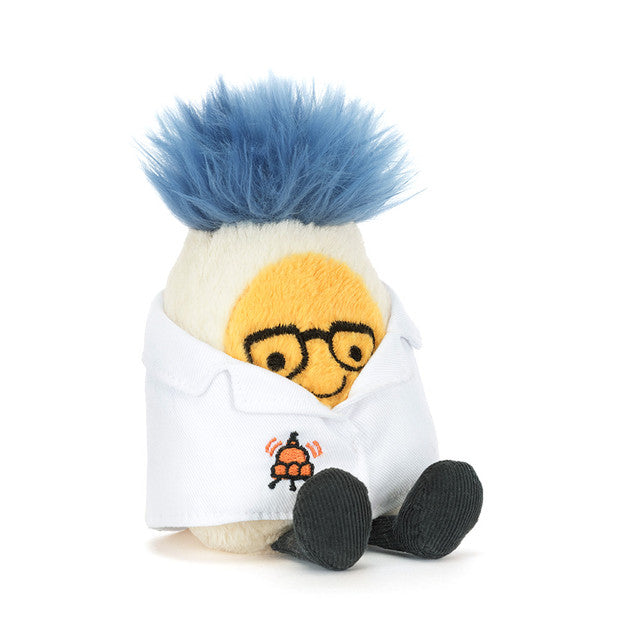 Amuseable Boiled Egg Scientist Outfit