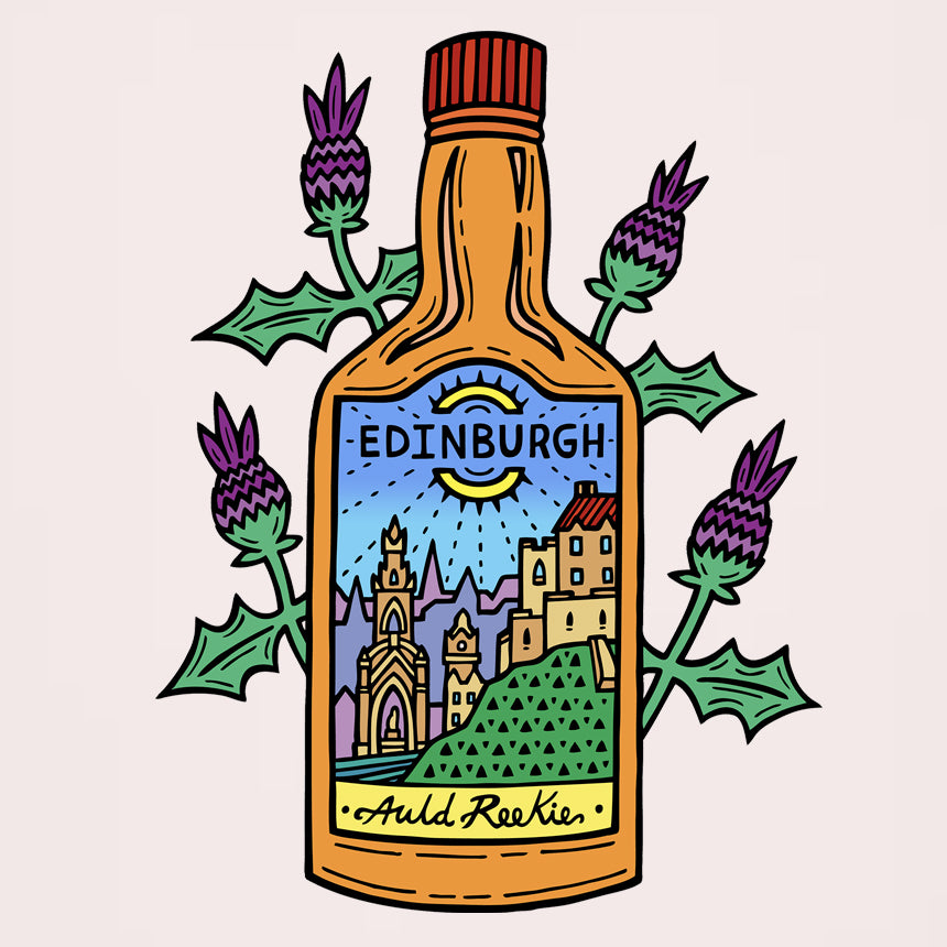 Unisex Organic Auld Reekie T-Shirt