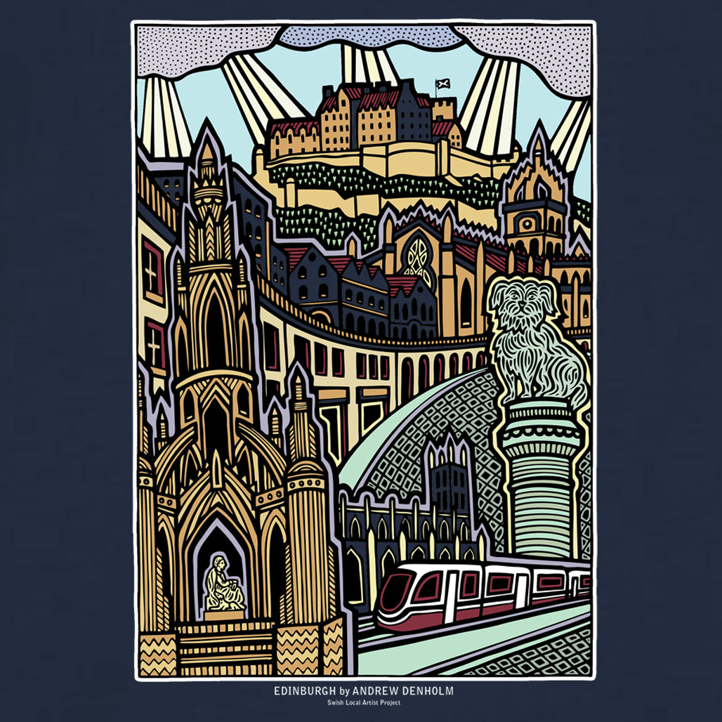 Unisex Organic Edinburgh T-Shirt