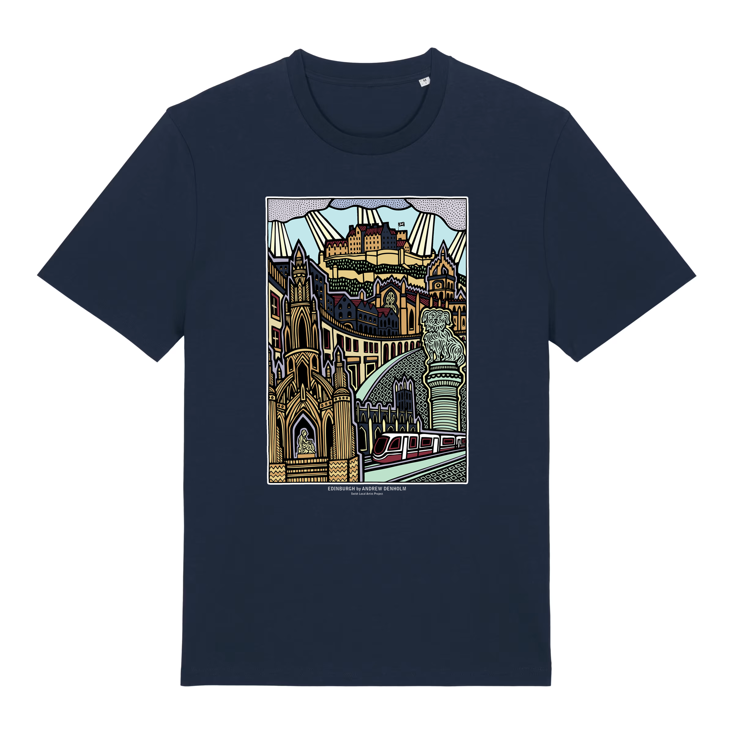 Unisex Organic Edinburgh T-Shirt