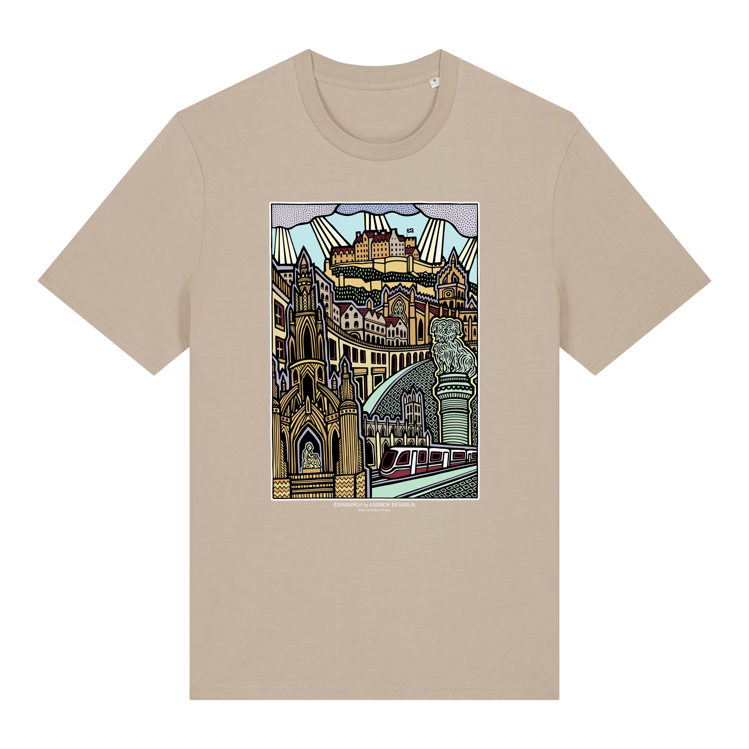 Unisex Organic Edinburgh T-Shirt