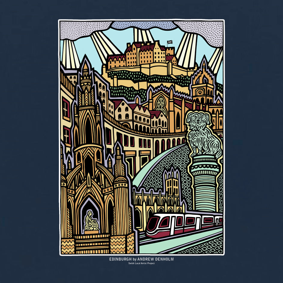 Organic Youth Edinburgh T-Shirt