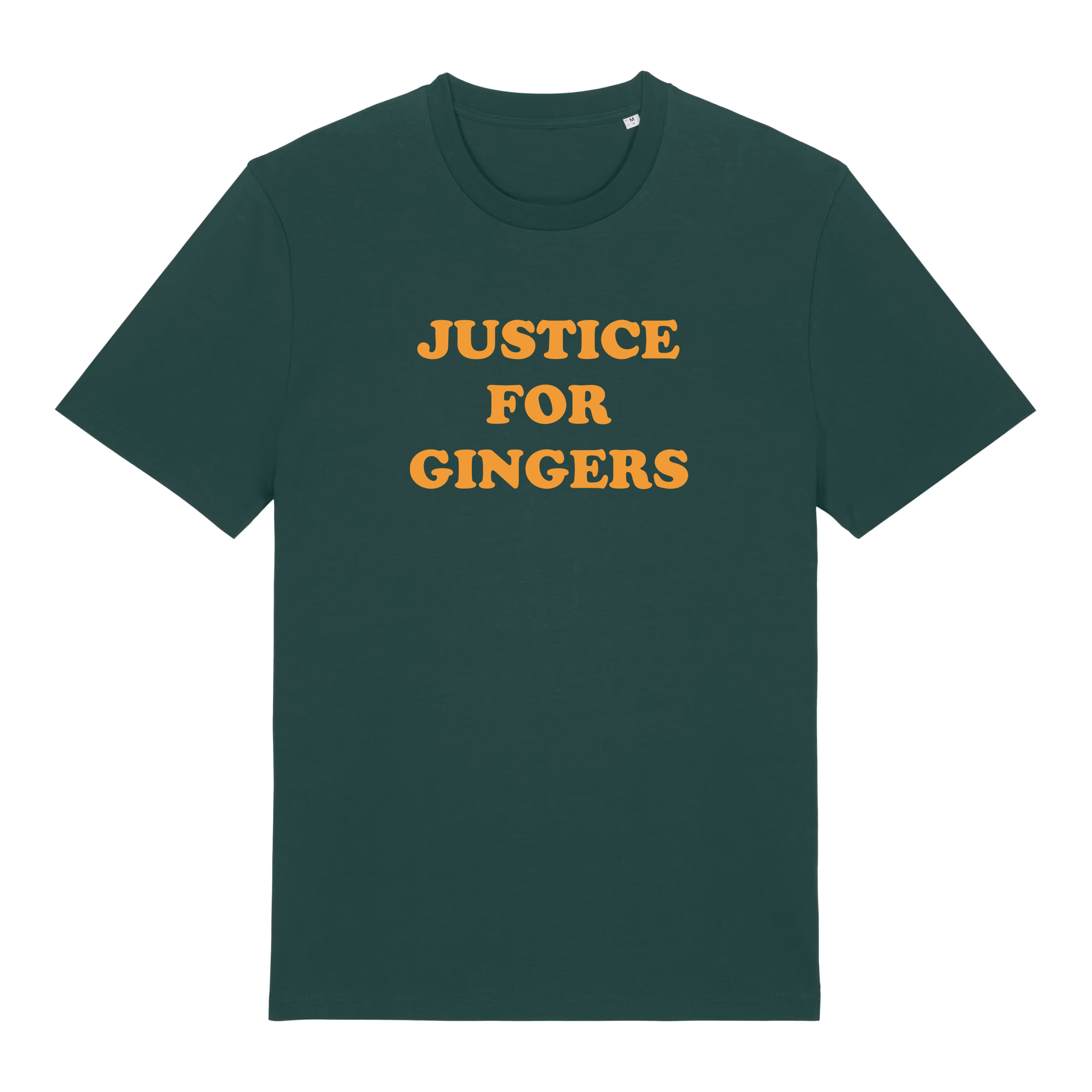Unisex Organic Justice For Gingers T-Shirt