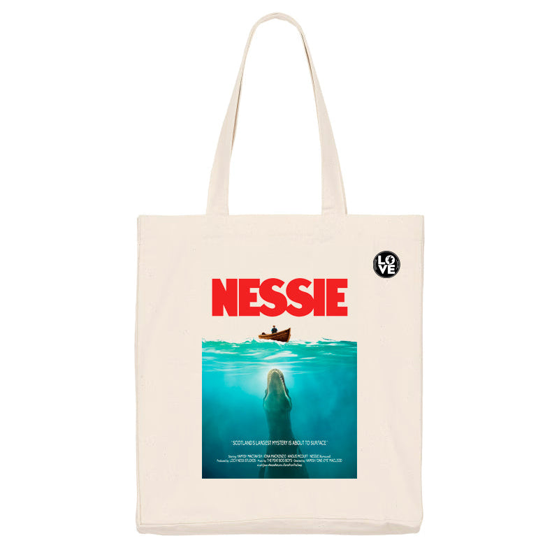 Recycled Cotton Tote - Loch Jaws