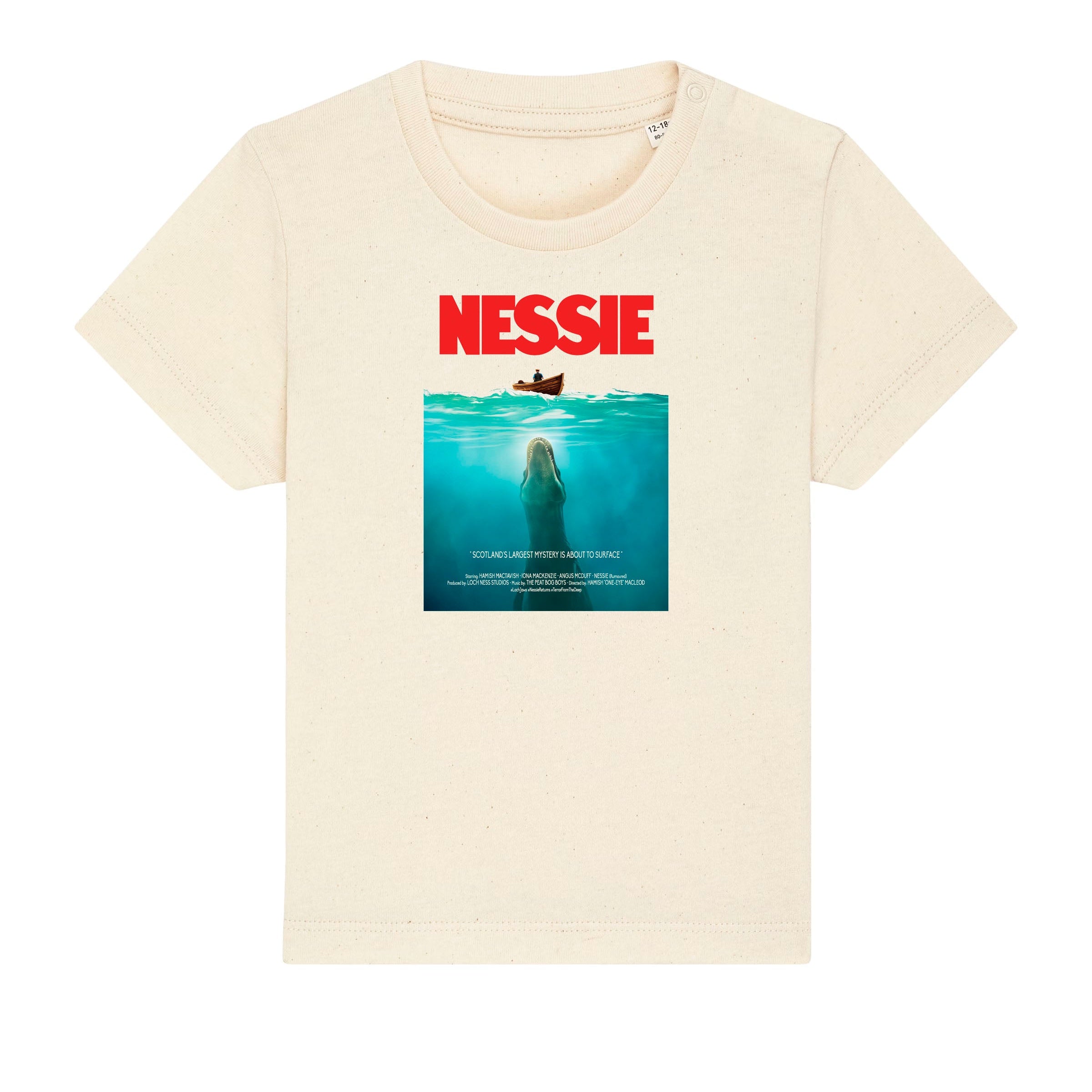 Organic Loch Jaws Baby T-Shirt