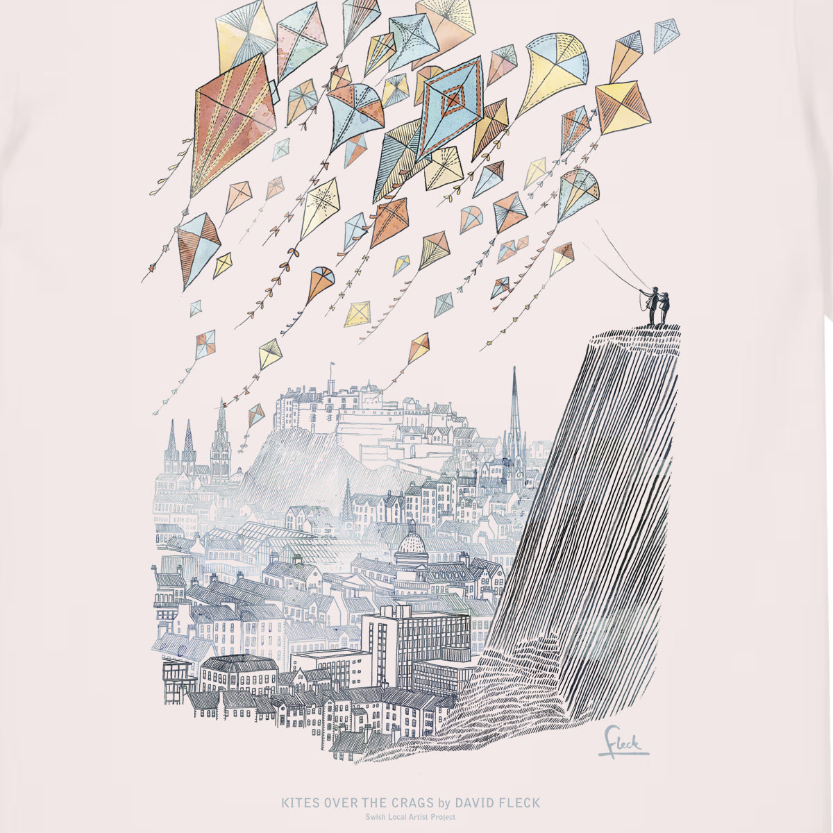 Kites Over Crags T-Shirt