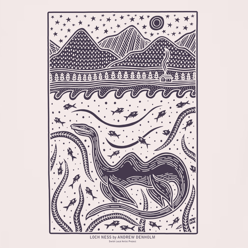 Unisex Organic Loch Ness T-Shirt