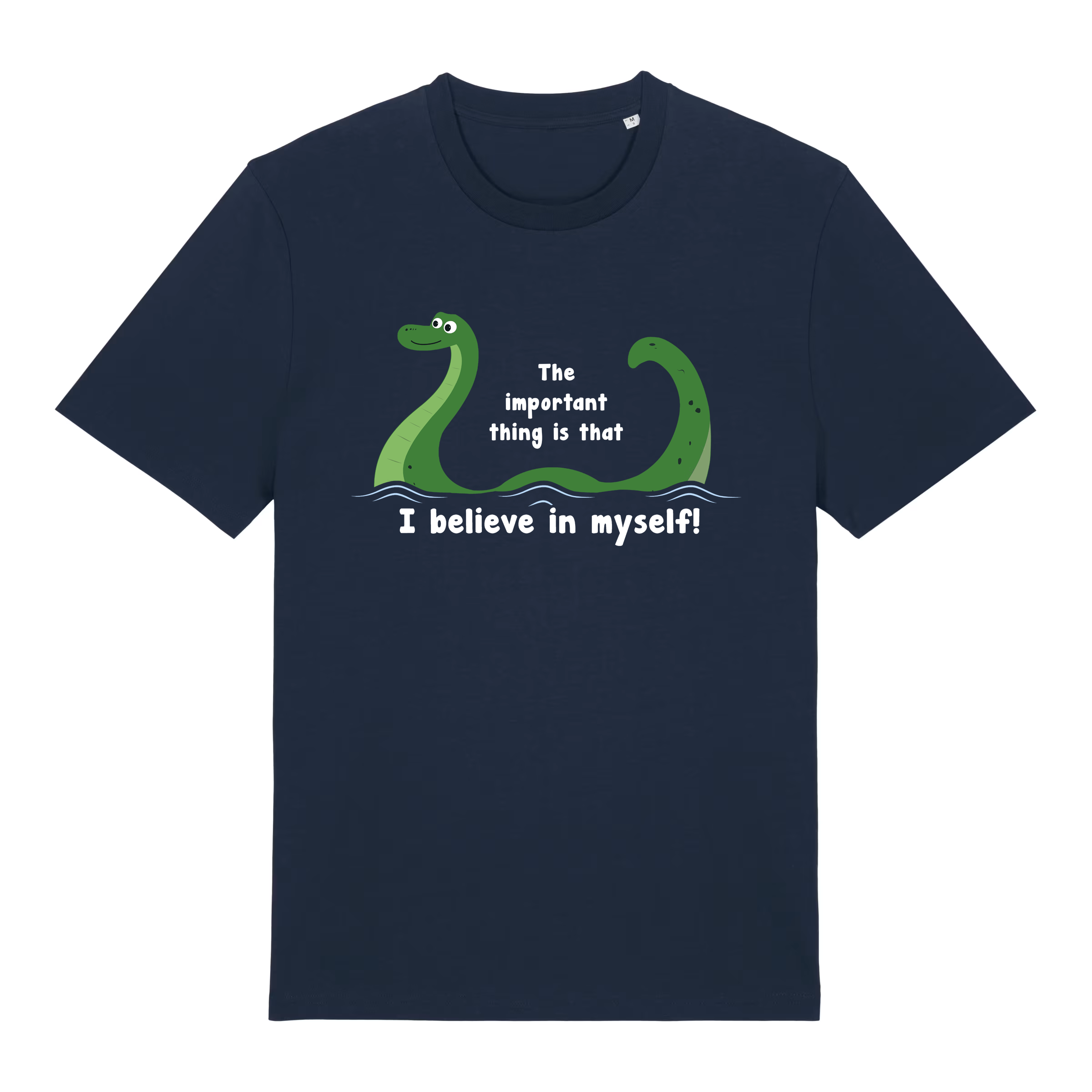 Organic Unisex Nessie Believe T-Shirt