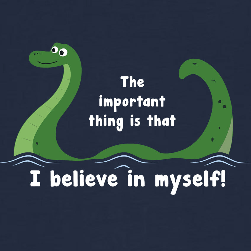 Organic Unisex Nessie Believe T-Shirt