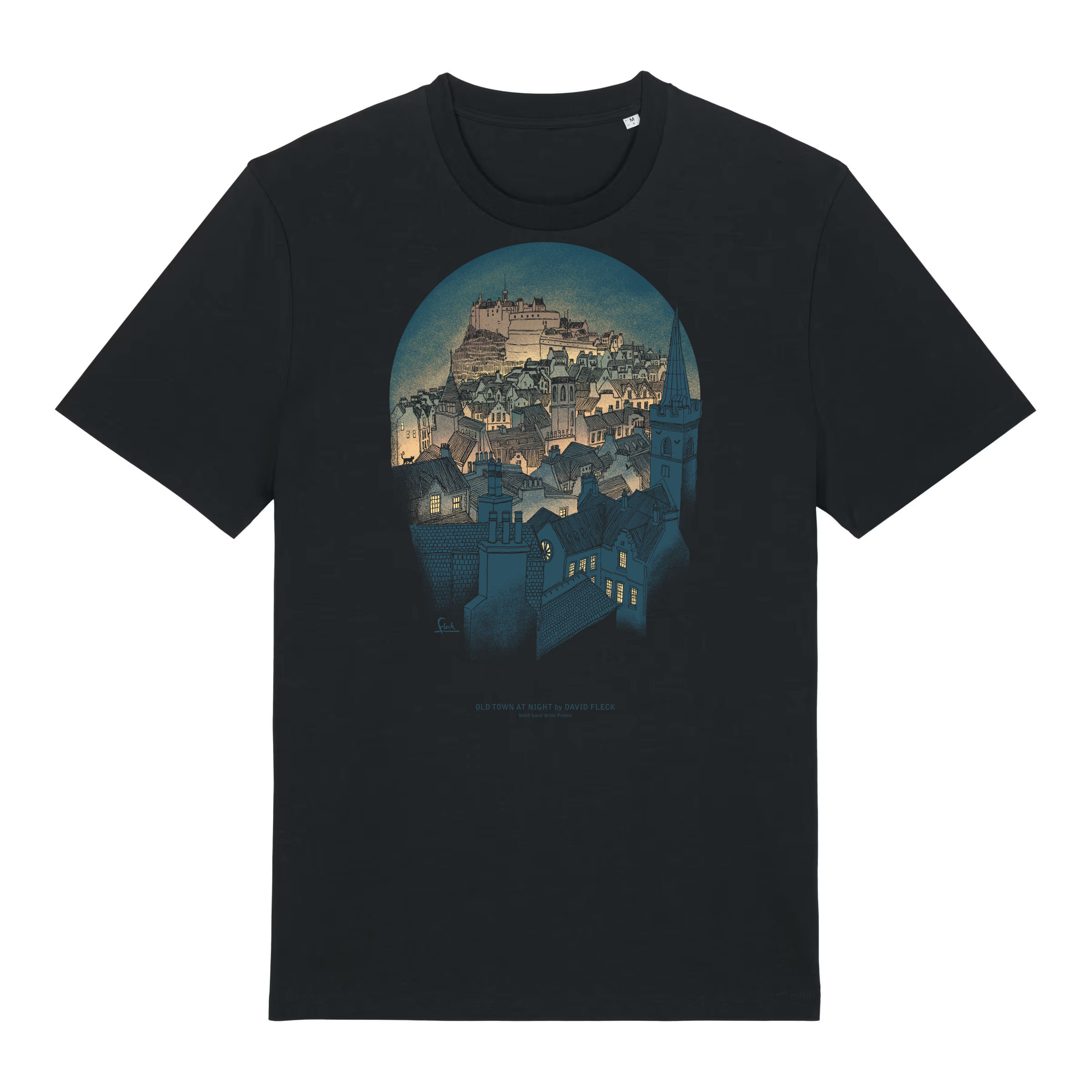 Old Town At Night T-Shirt