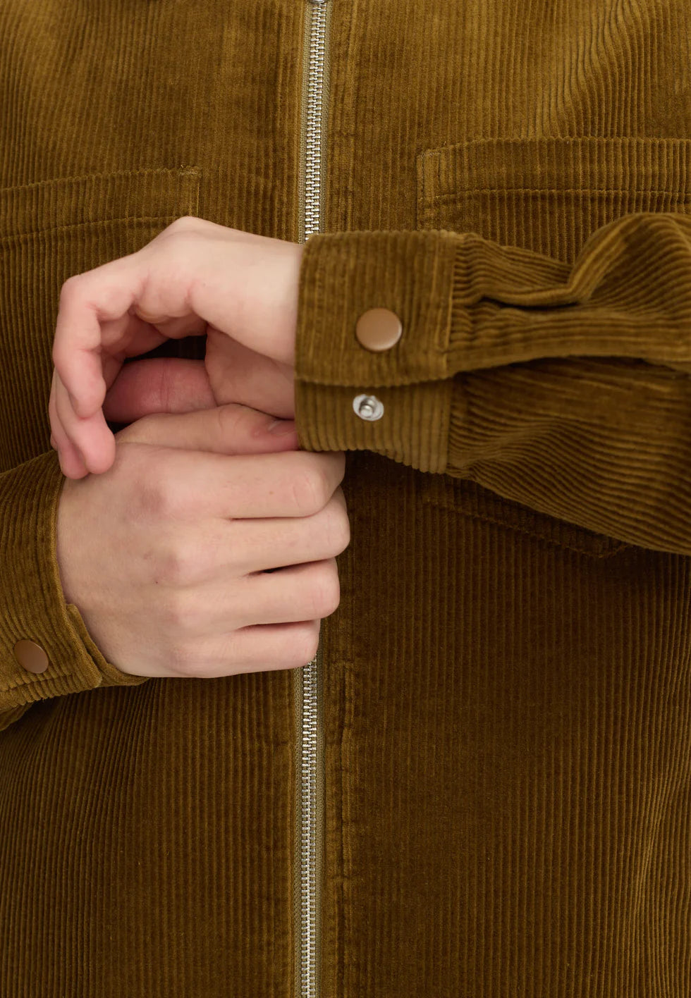 Overshirt With Zipper