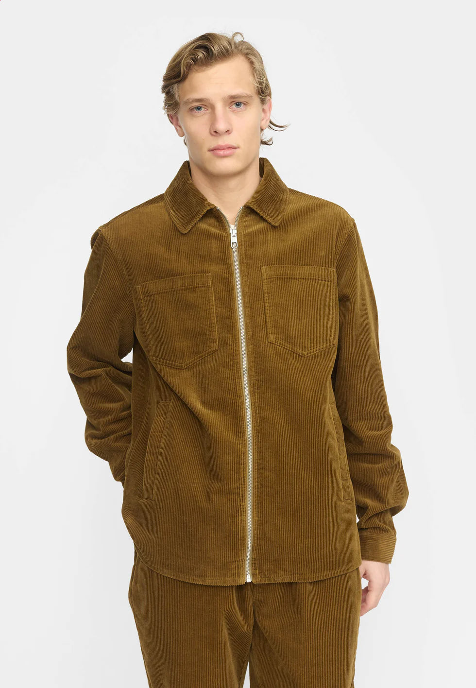 Overshirt With Zipper