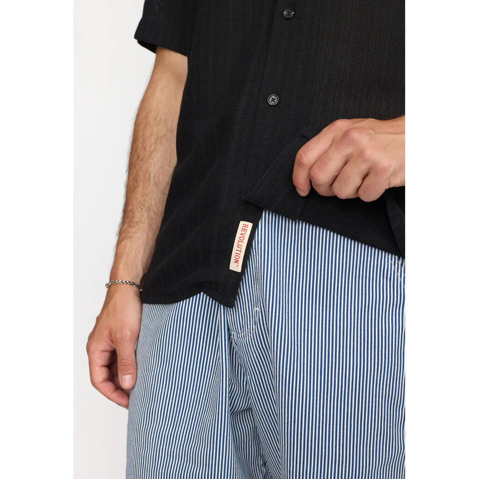 Short Sleeved Cuban Shirt