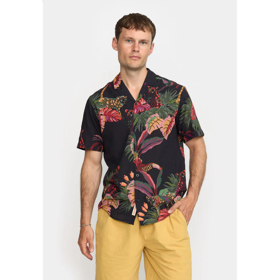 Short Sleeved Cuban Shirt