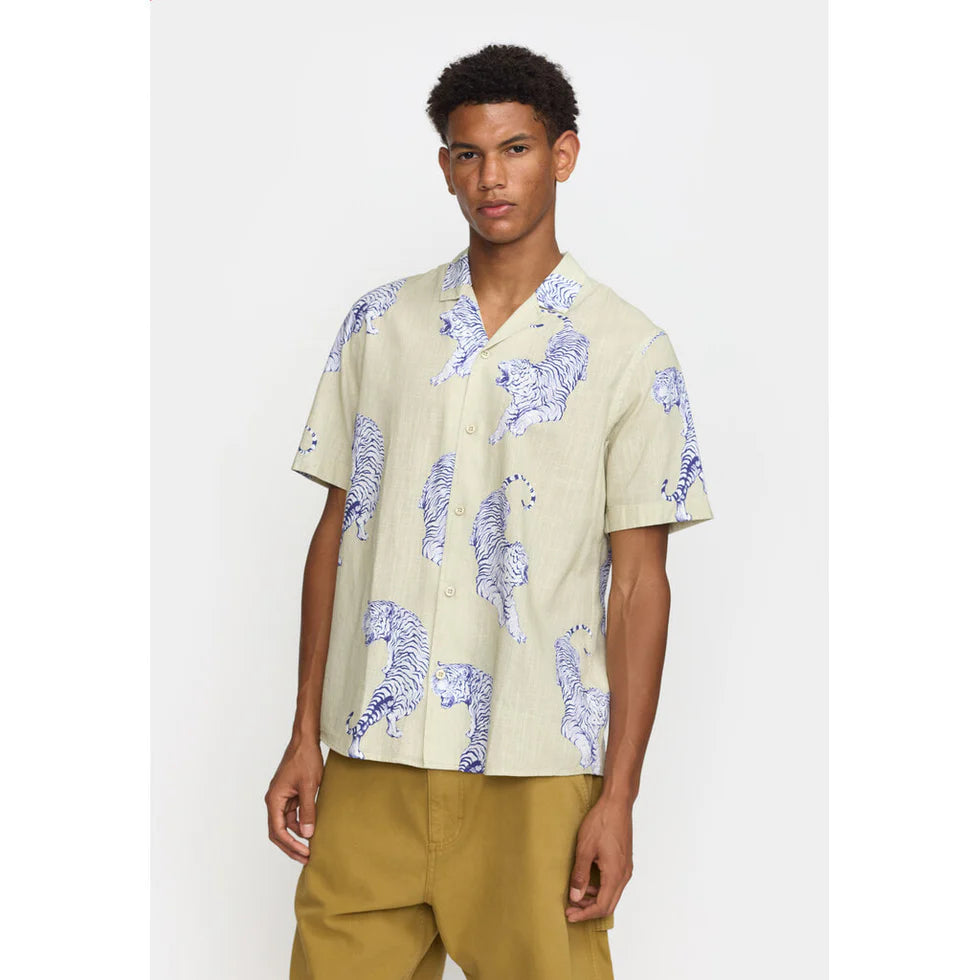 Short Sleeved Cuban Shirt