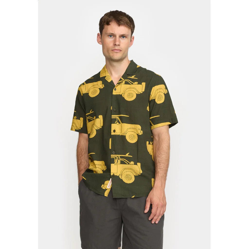 Short Sleeved Cuban Shirt