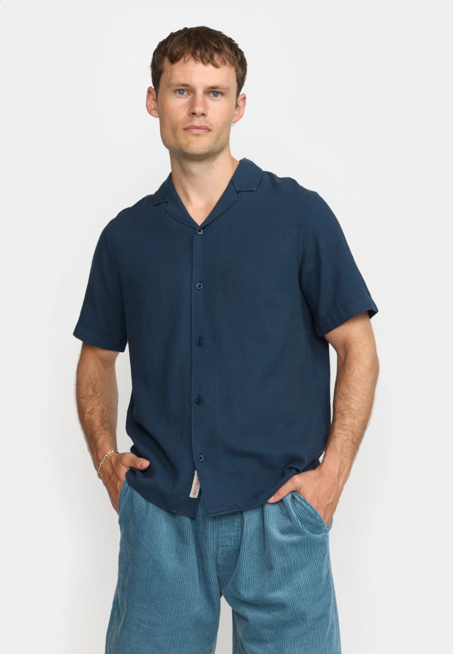 Short Sleeved Cuban Shirt