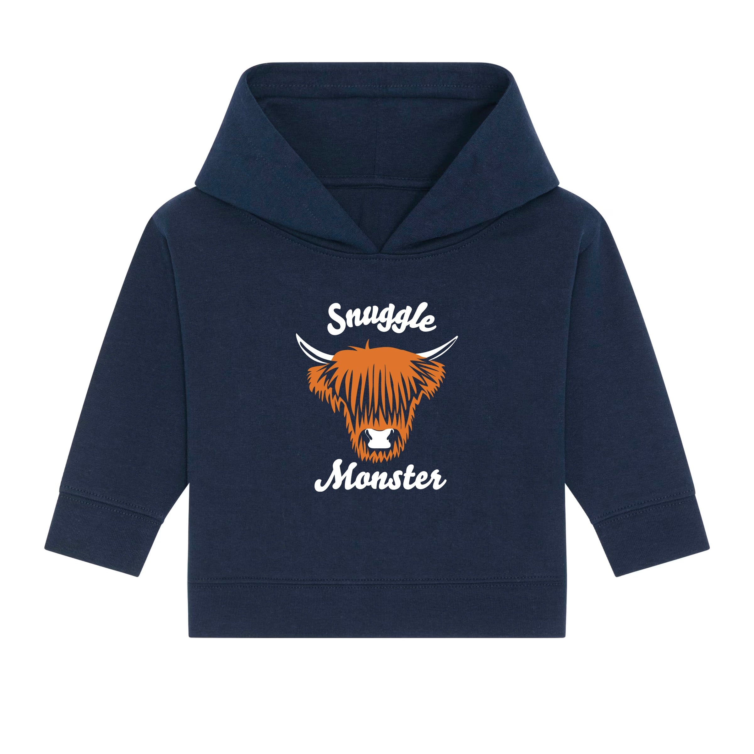 Organic Baby Snuggle Monster Hood Top