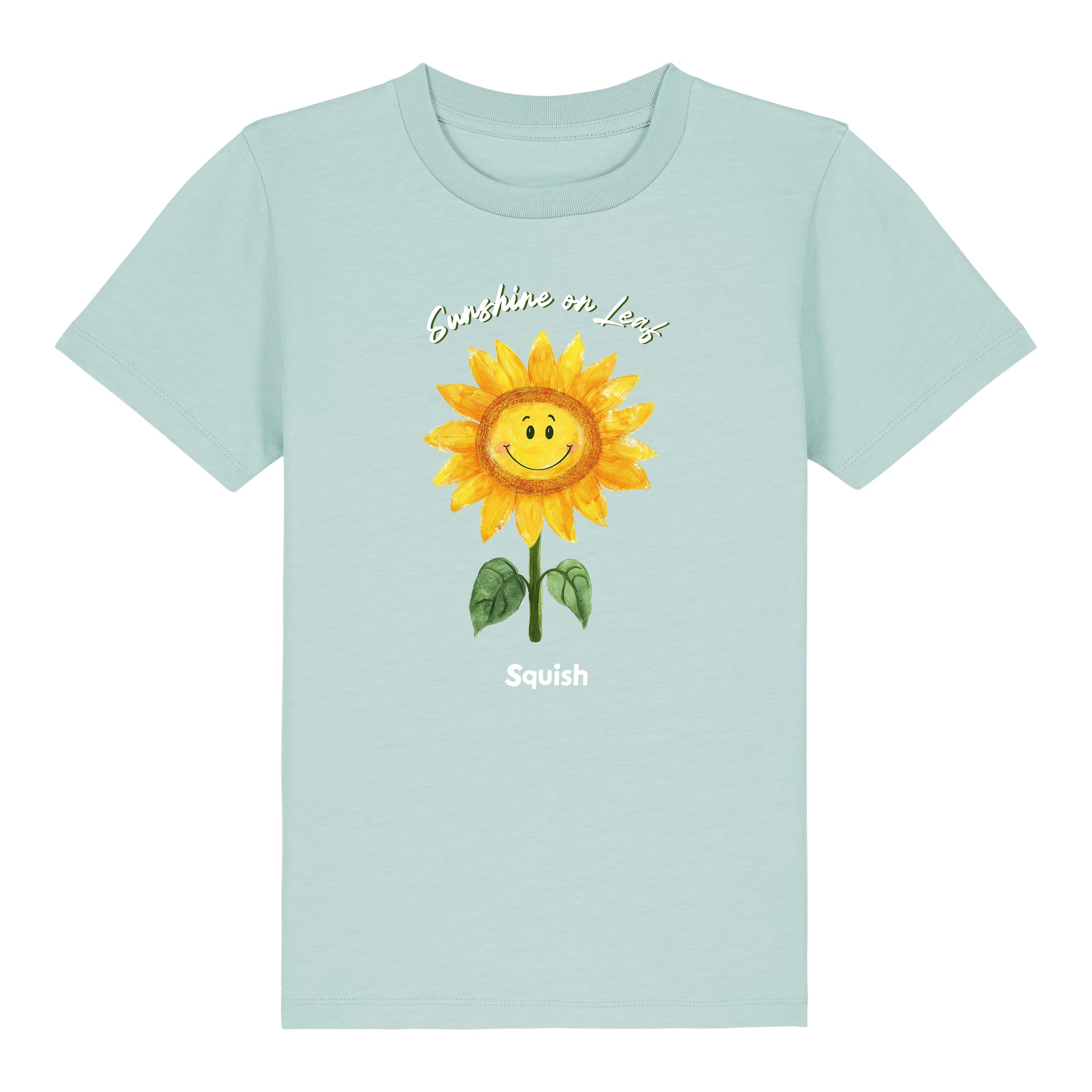 Youth Organic Sunshine On Leaf T-Shirt
