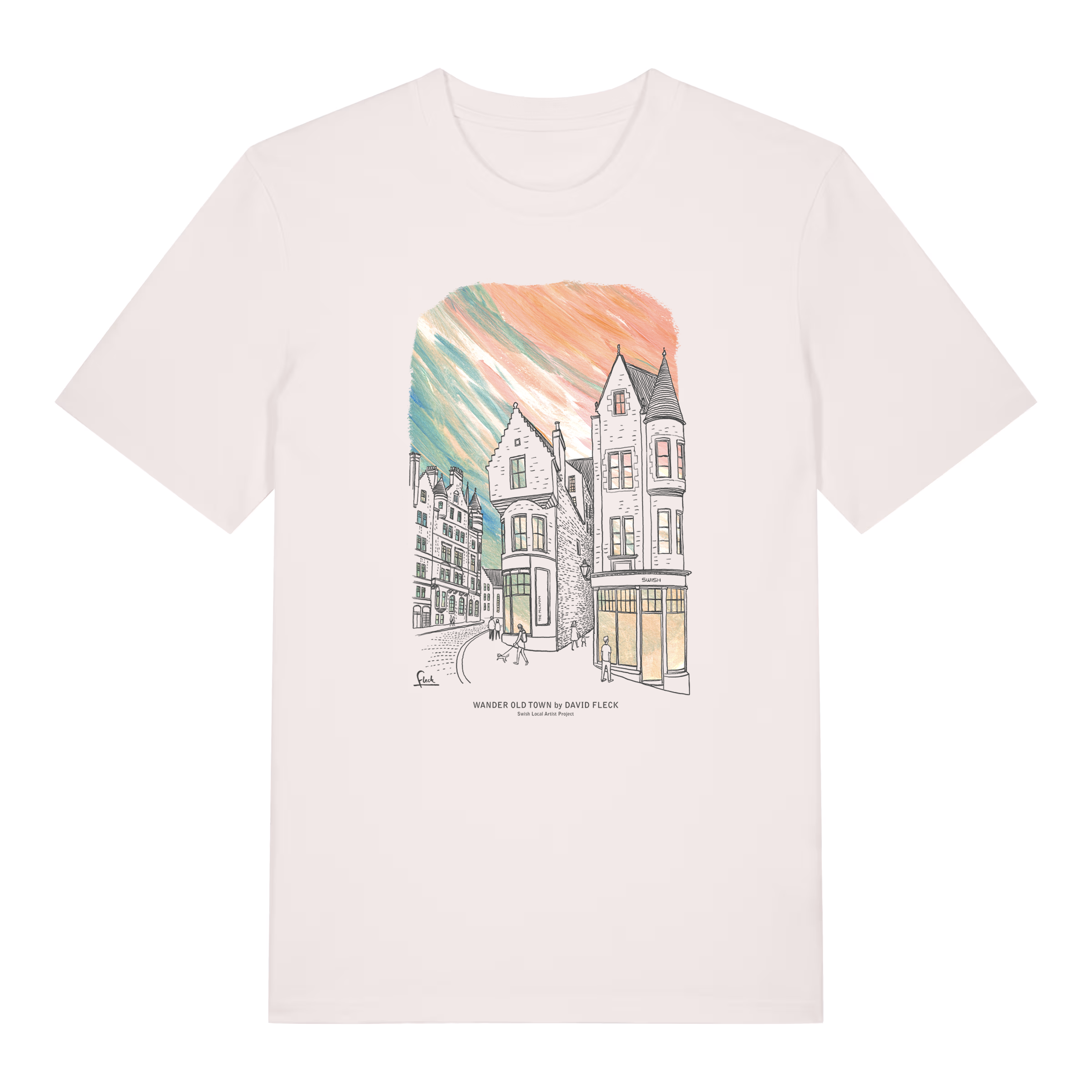 Unisex Organic Wander Old Town T-Shirt