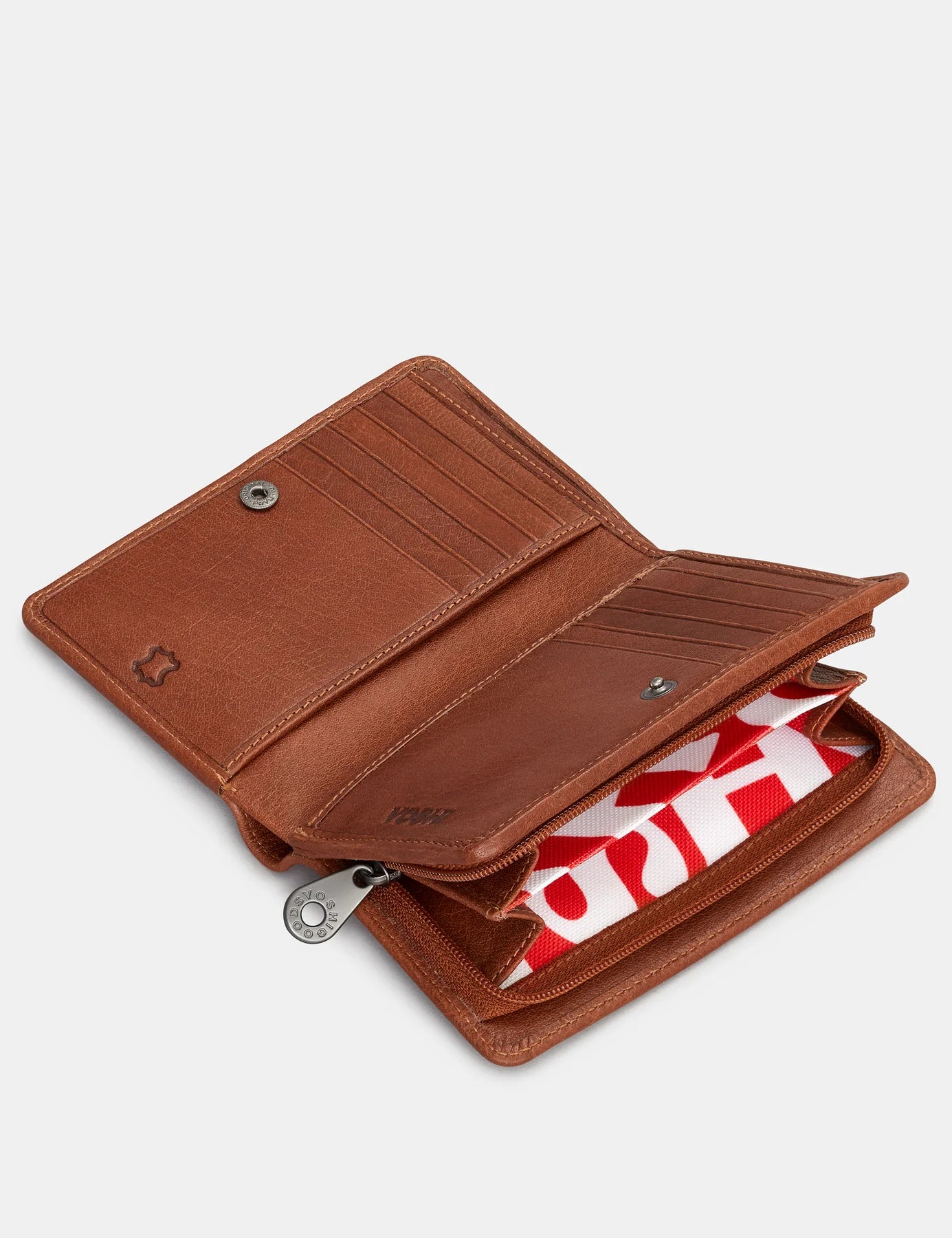 Brown + Tweed Highland Stag Zip Around Purse