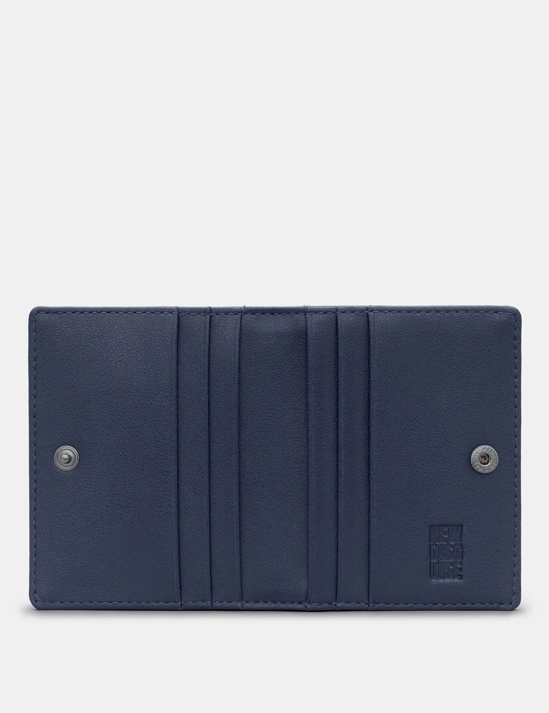 Navy Highland Cow Flap Over Card Holder