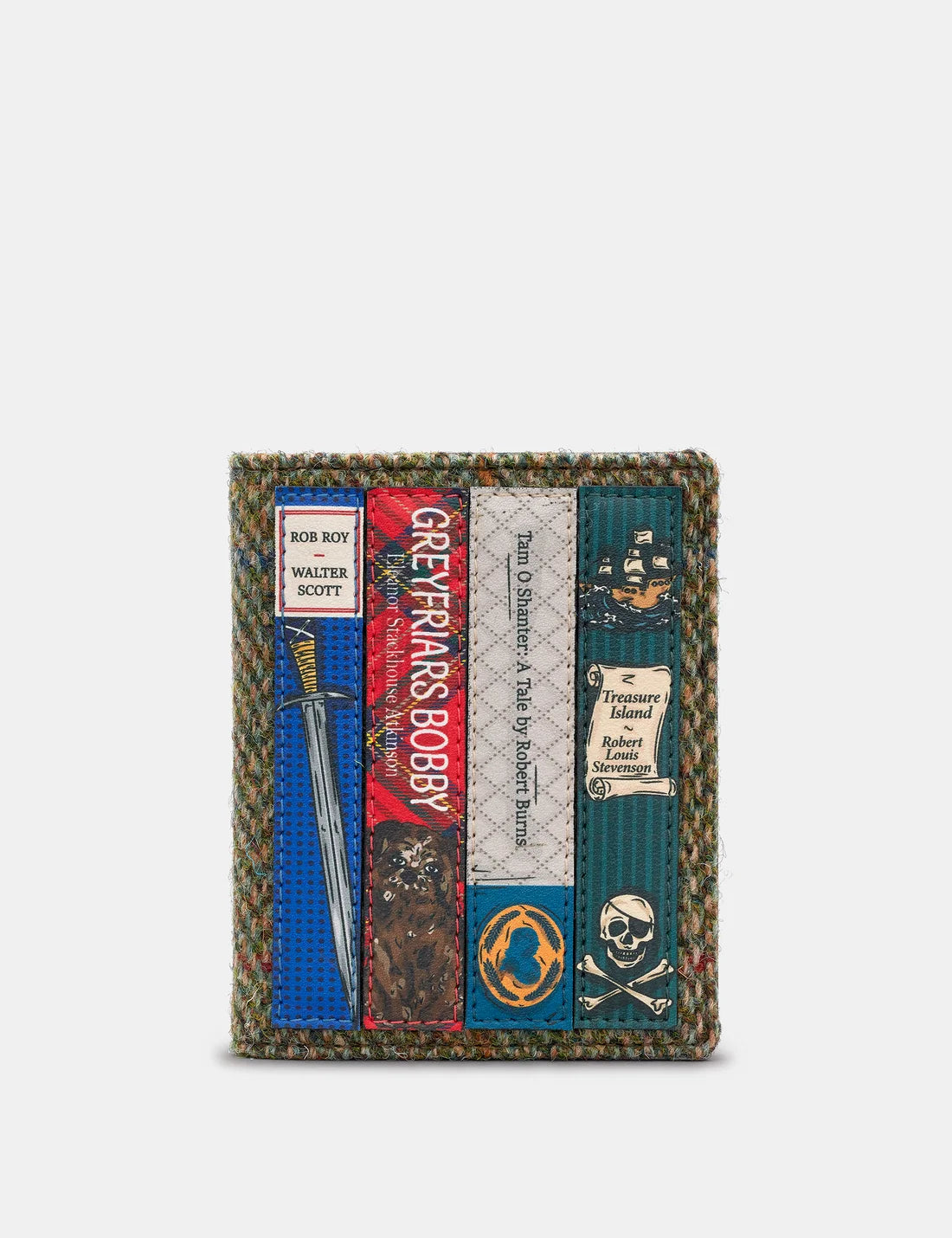 Scottish Fiction Flap Over Card Holder