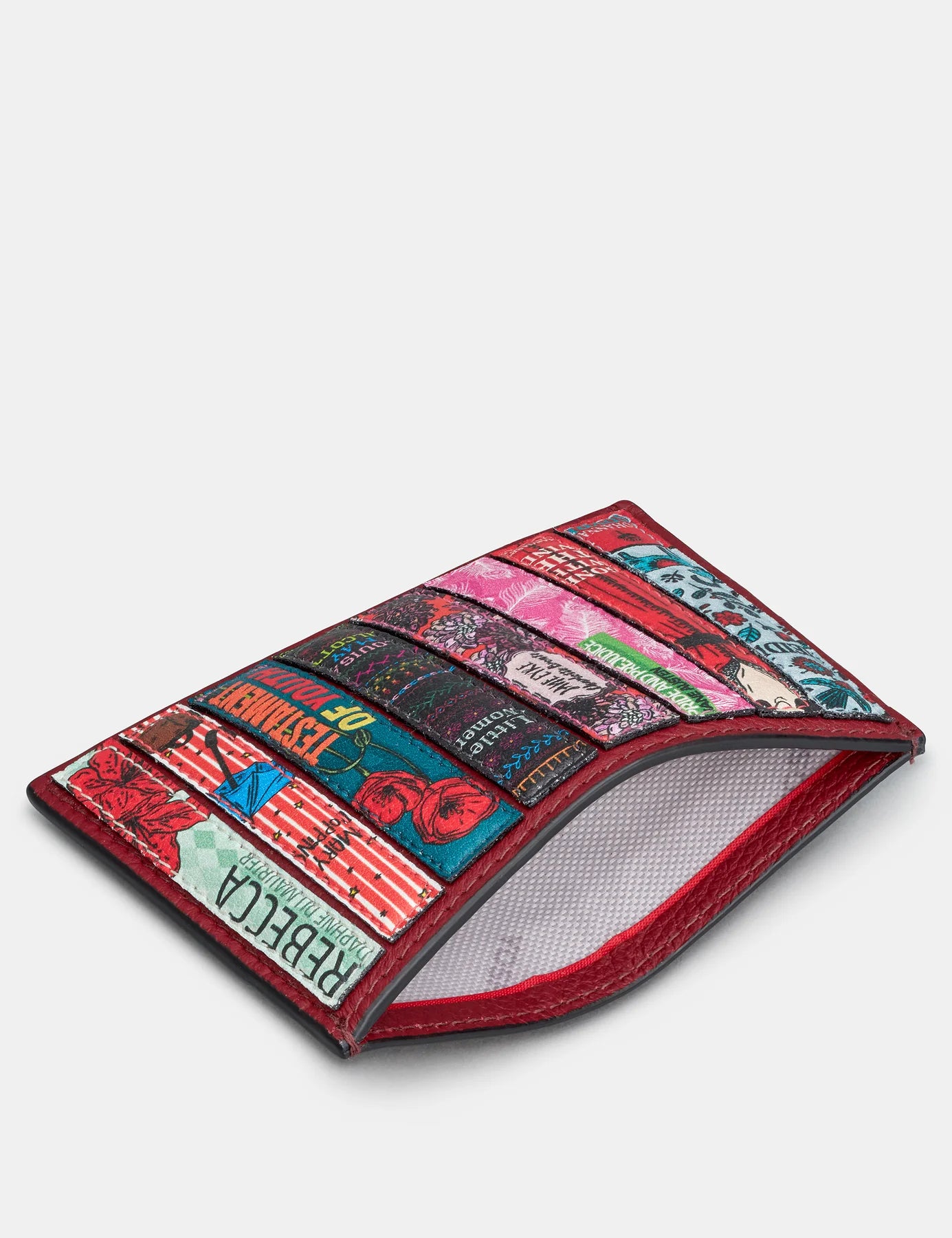 Cherry Red Bookworm Academy Card Holder