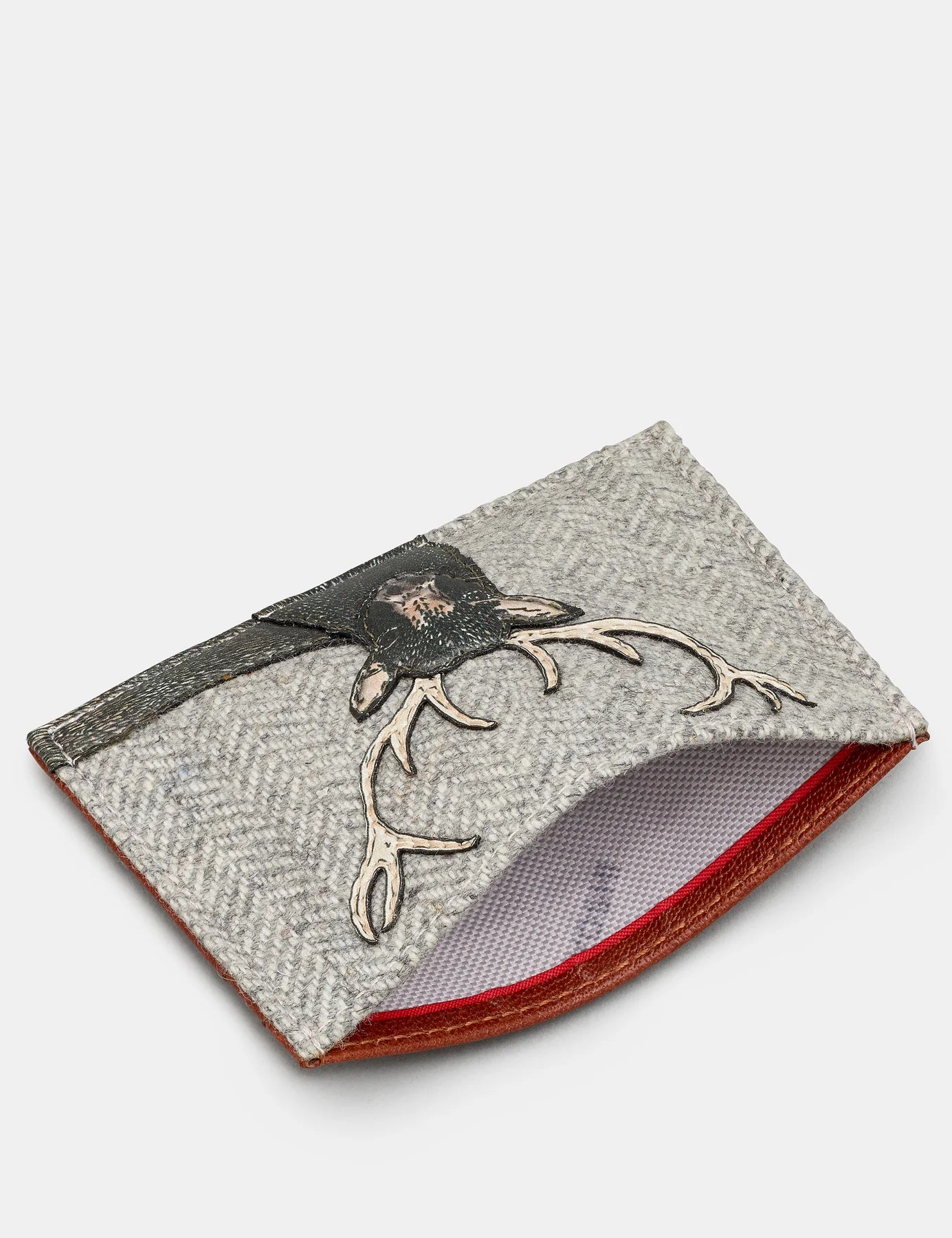 Brown + Tweed Highland Stag Academy Card Holder