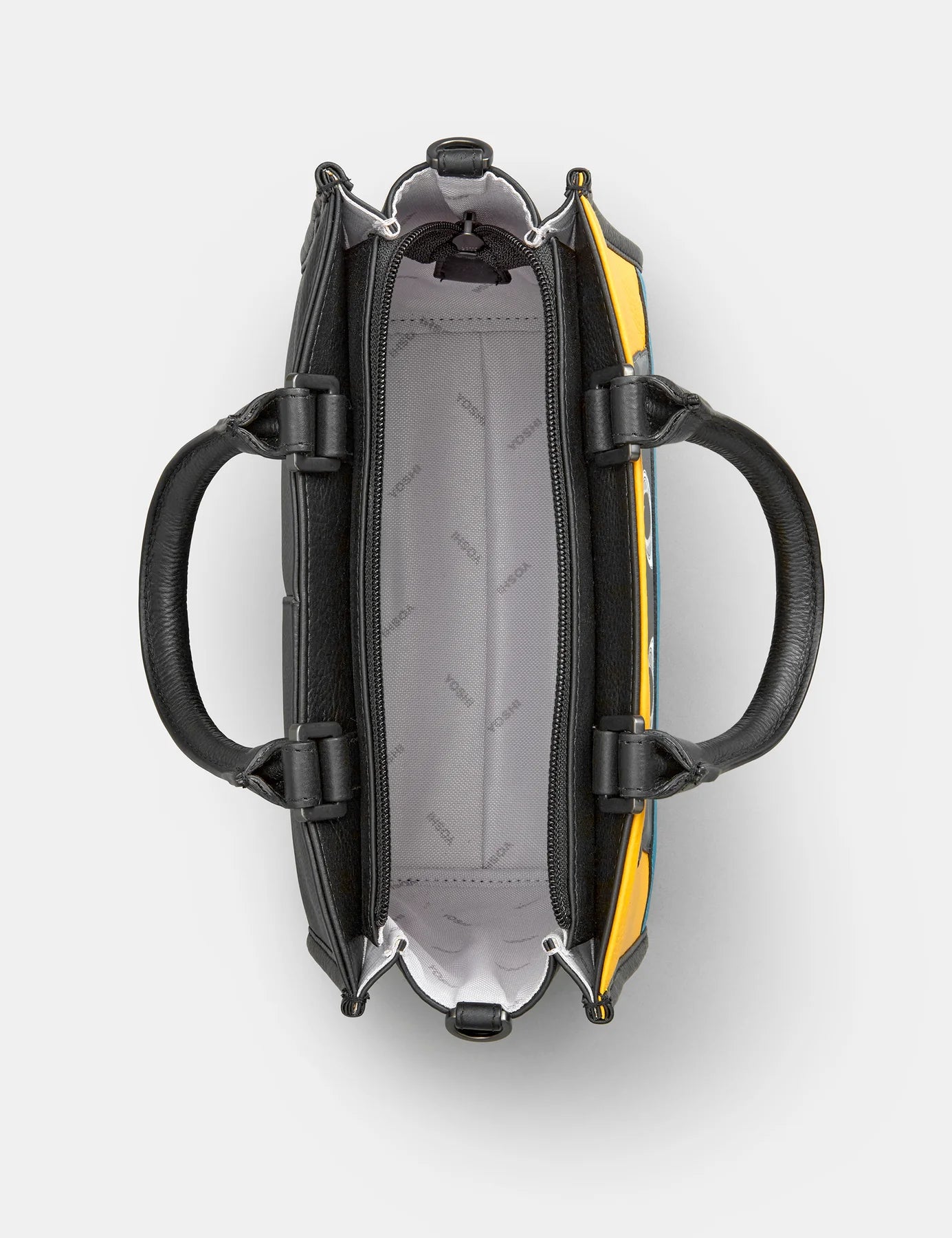 Black Colour Block Cat Multiway Grab Bag