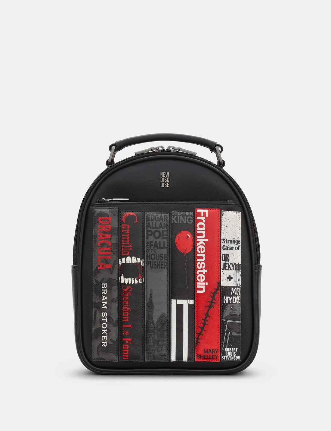Black Bookworm Horror Backpack