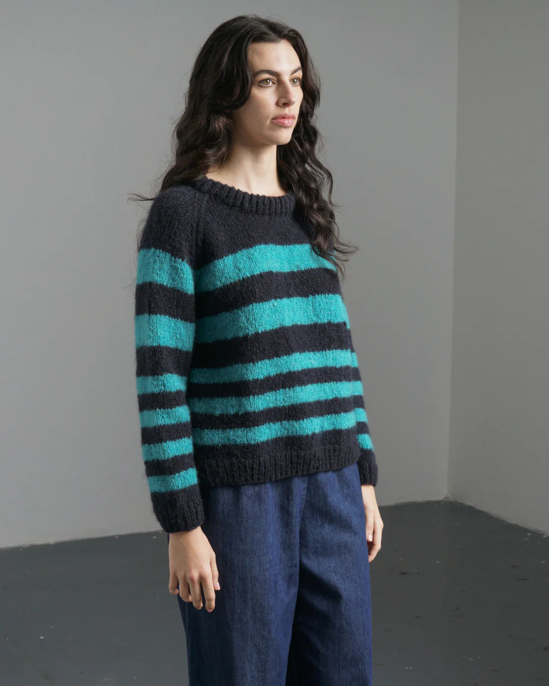 Force Five Striped Jumper