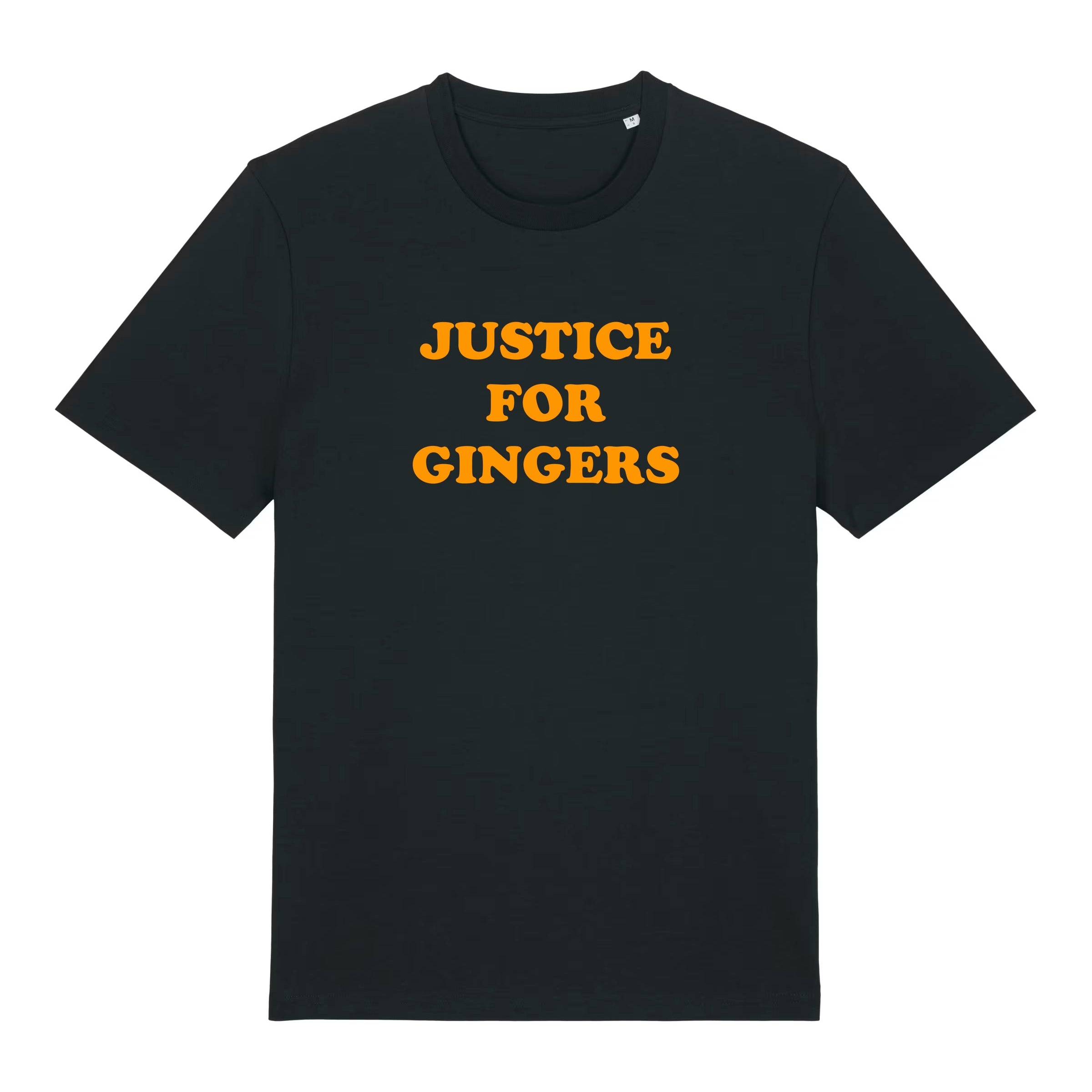 Unisex Organic Justice For Gingers T-Shirt
