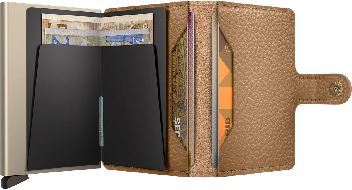 Miniwallet Pebble Cappuccino