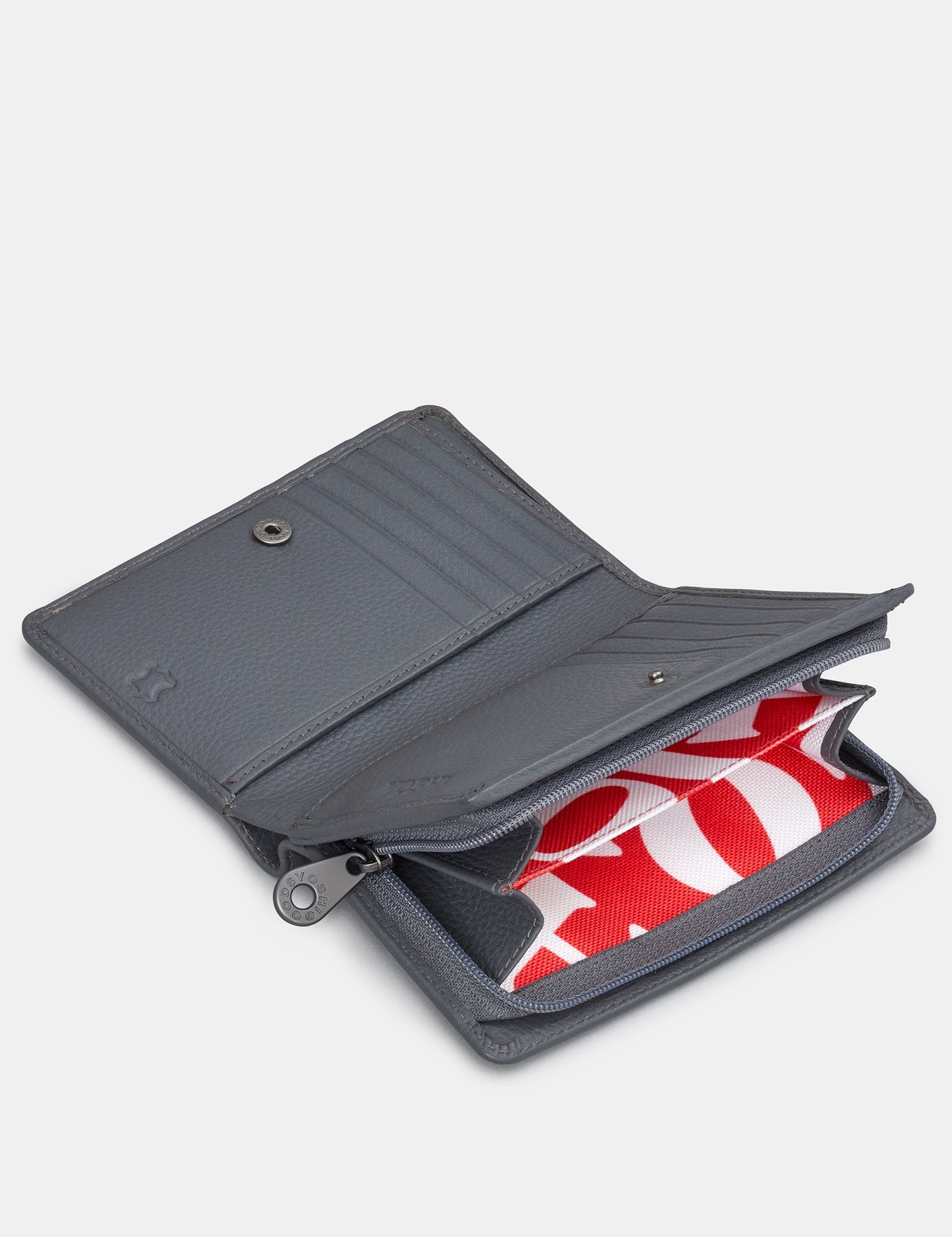 Bronte Bookworm Library Zip Around Leather Purse