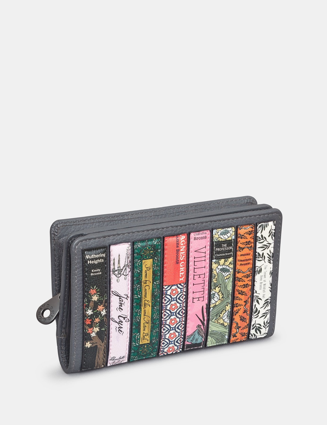 Bronte Bookworm Library Zip Around Leather Purse