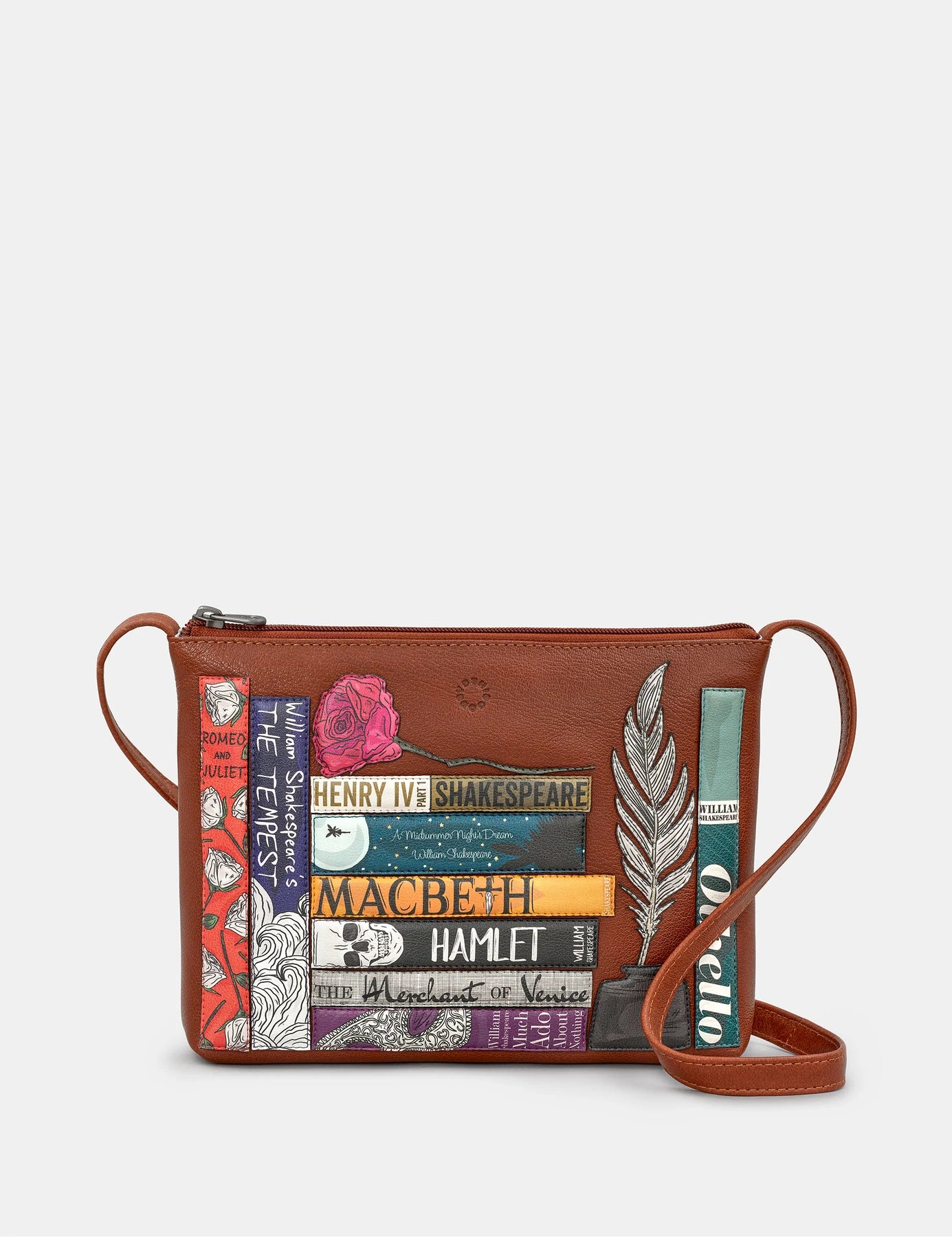 Shakespeare Bookworm Crossbody Bag