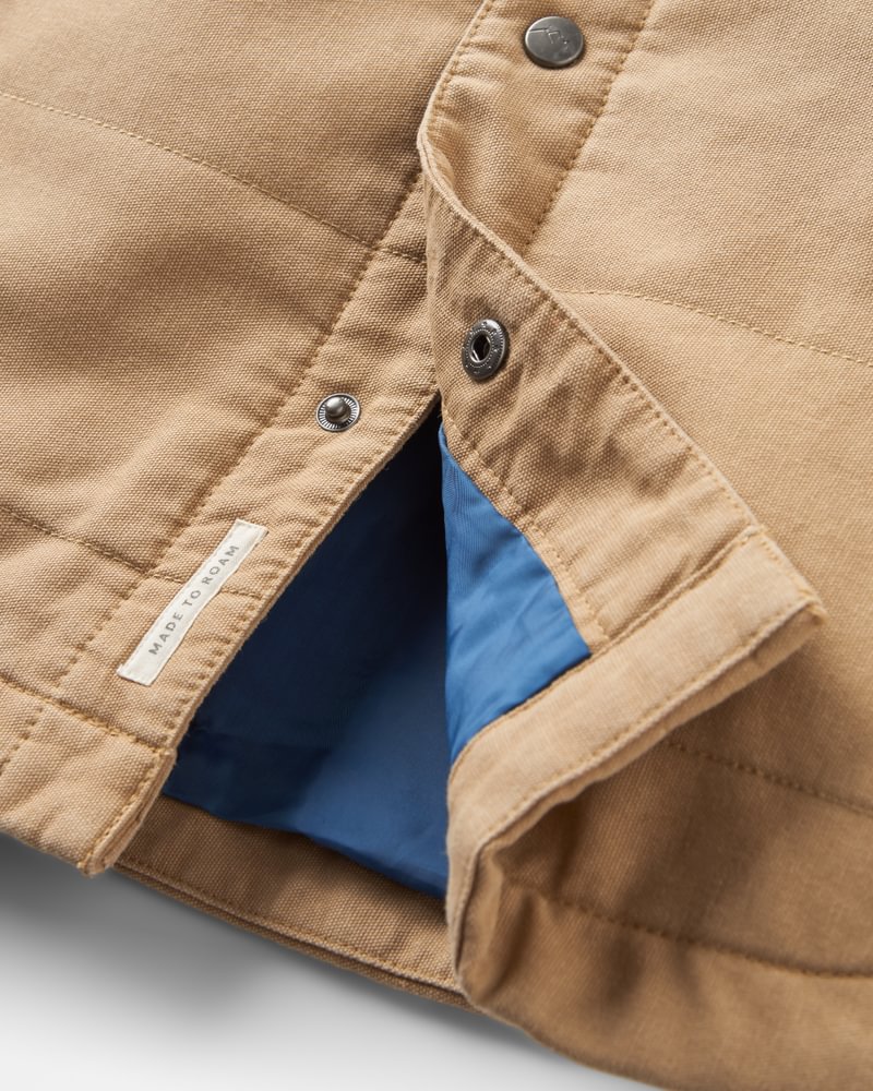 Taranaki Canvas Quilted Overshirt