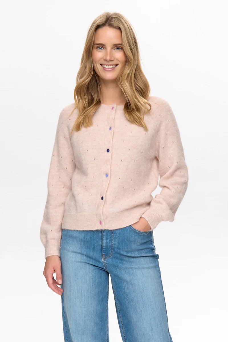 Nurietto Pointelle Cardigan