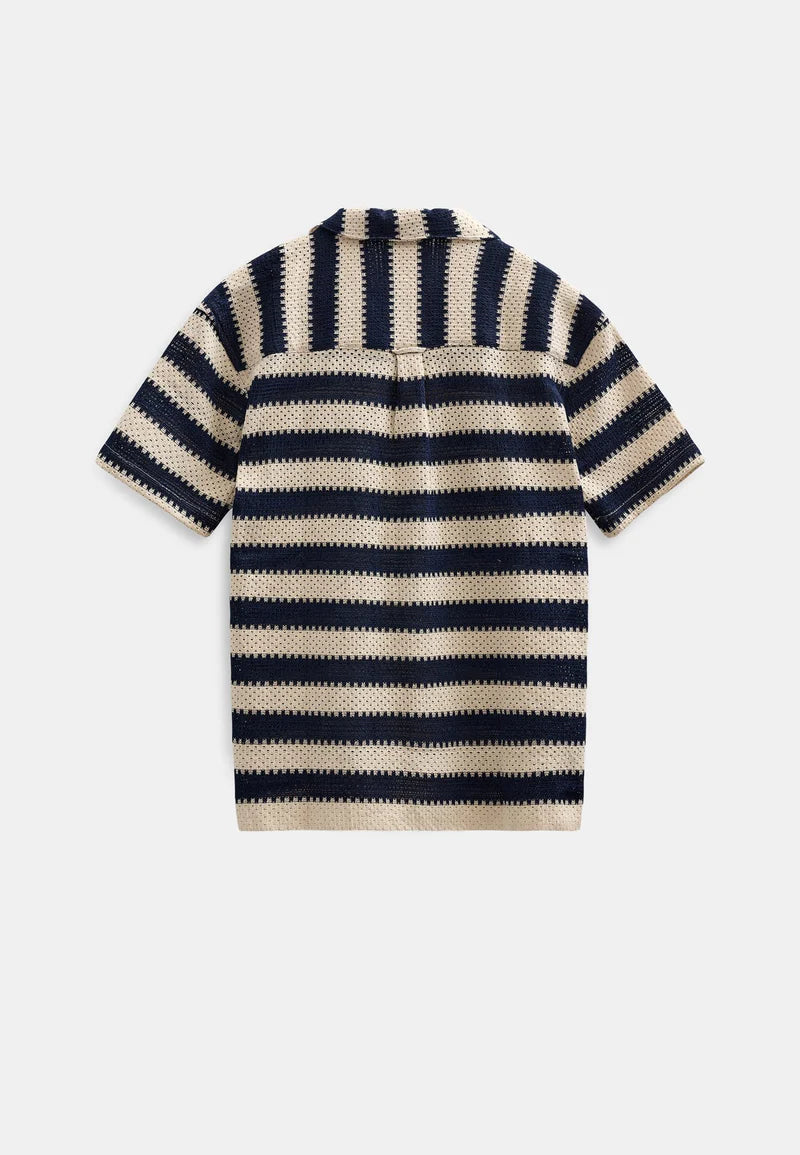 Akleander Stripe Lace Shirt