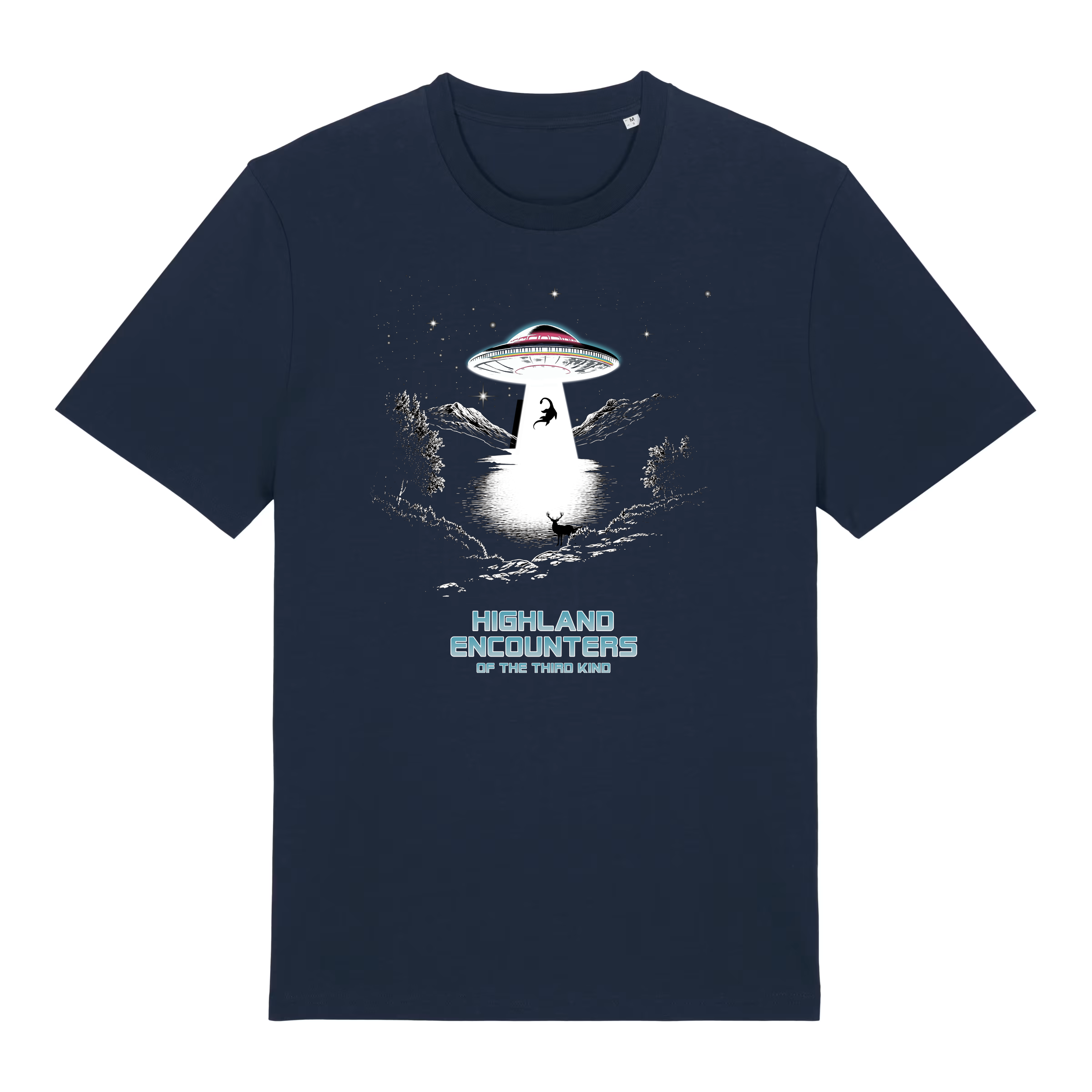 Organic Unisex Alien Abduction T-Shirt