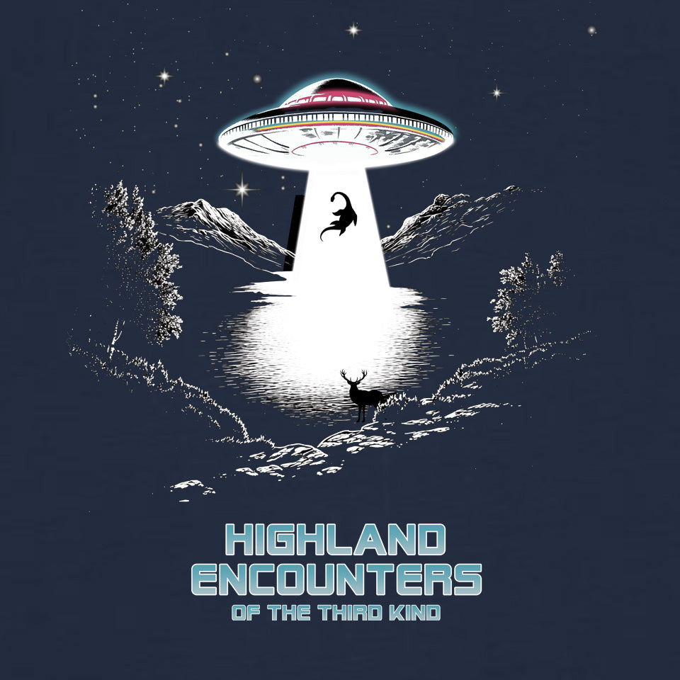 Organic Unisex Alien Abduction T-Shirt