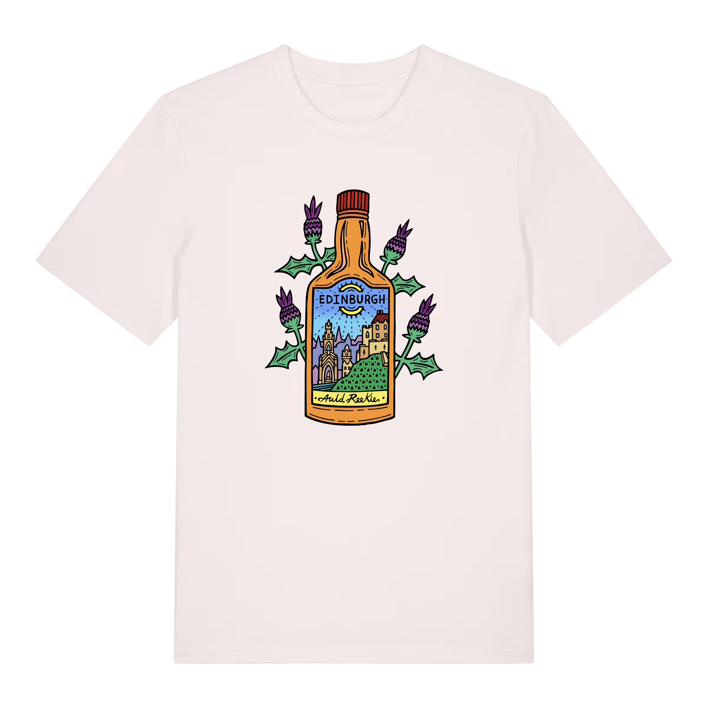 Unisex Organic Auld Reekie T-Shirt
