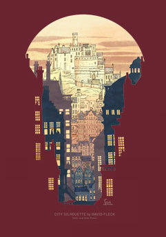 Recycled Cotton Tote - City Silhouette