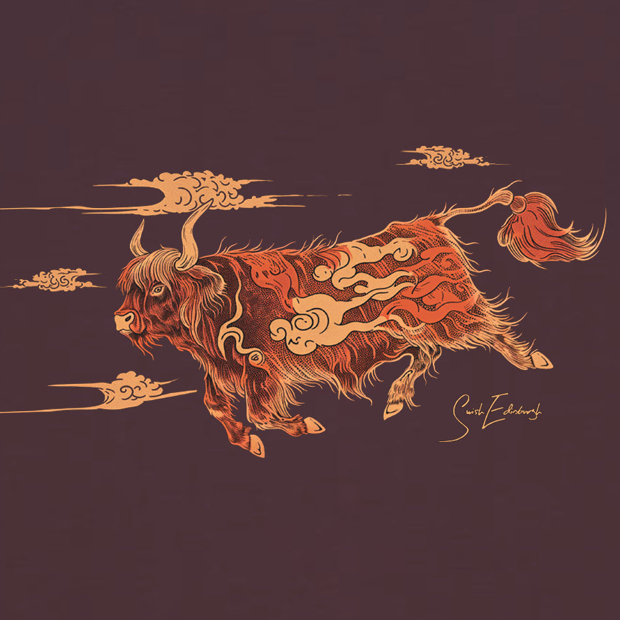 Unisex Organic Dragon Coo T-Shirt