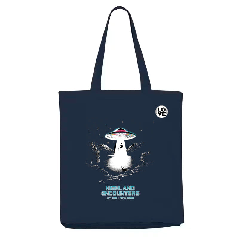 Recycled Cotton Tote - Encounters Of The Third Kind